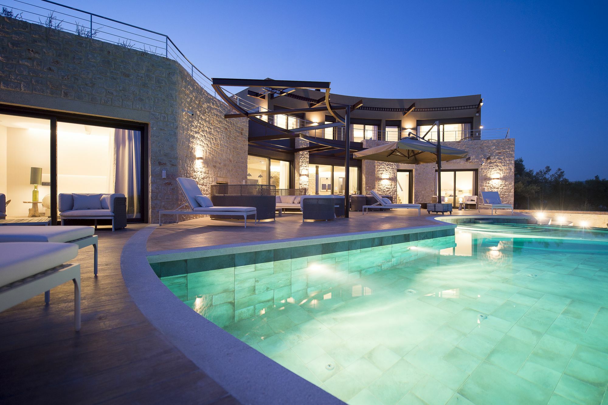 Luxury Villa The Olive Retreat Tragána Eksteriør bilde